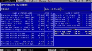 Dati passivo AP SD4/11W - 'in aria'