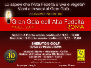 Gran Gala dell'alta fedeltà